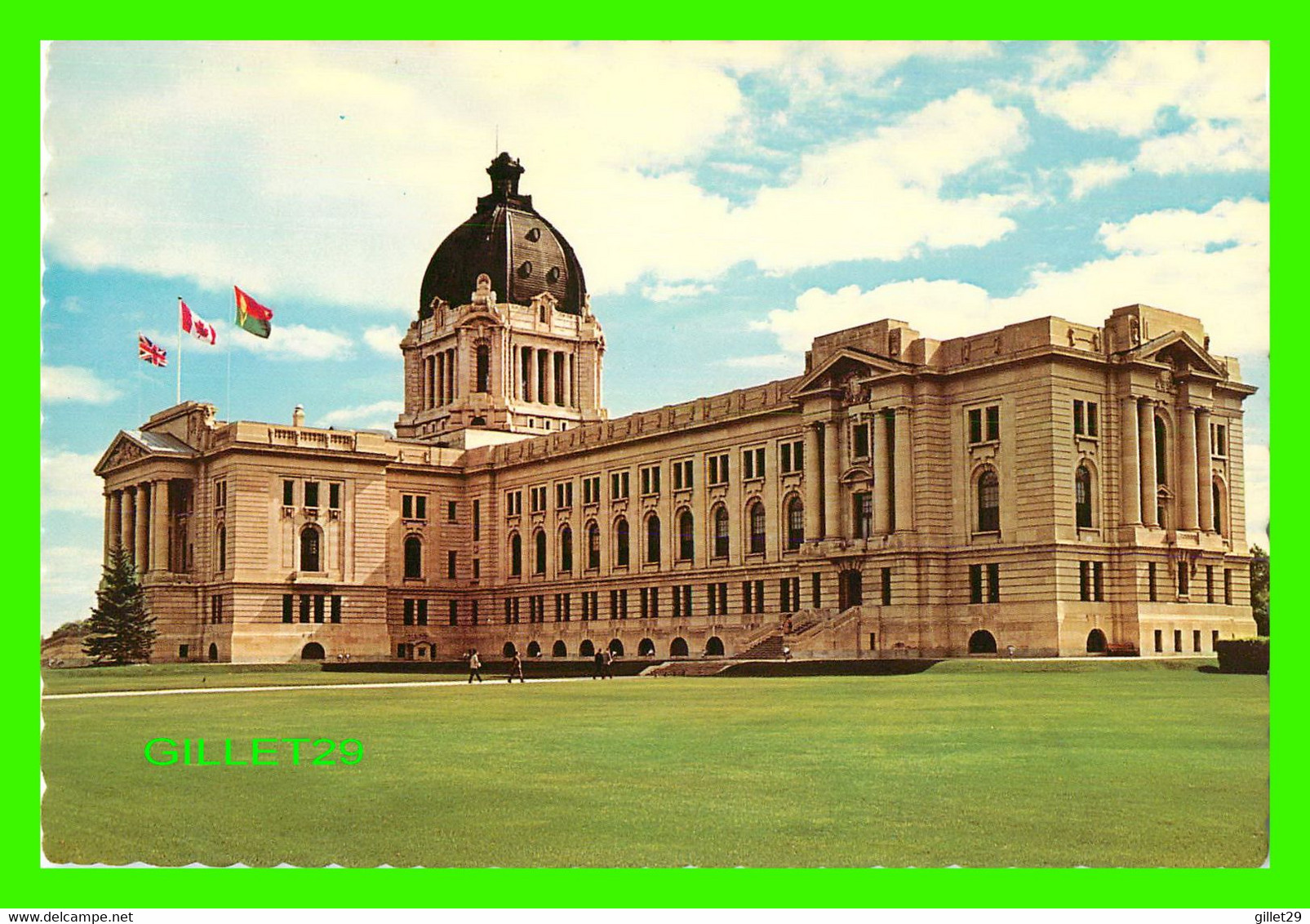 RÉGINA, SASKATCHEWAN - LEGISLATIVE BUILDING - DEXTER COLOR -  COLOR PRODUCTIONS LTD - - Regina