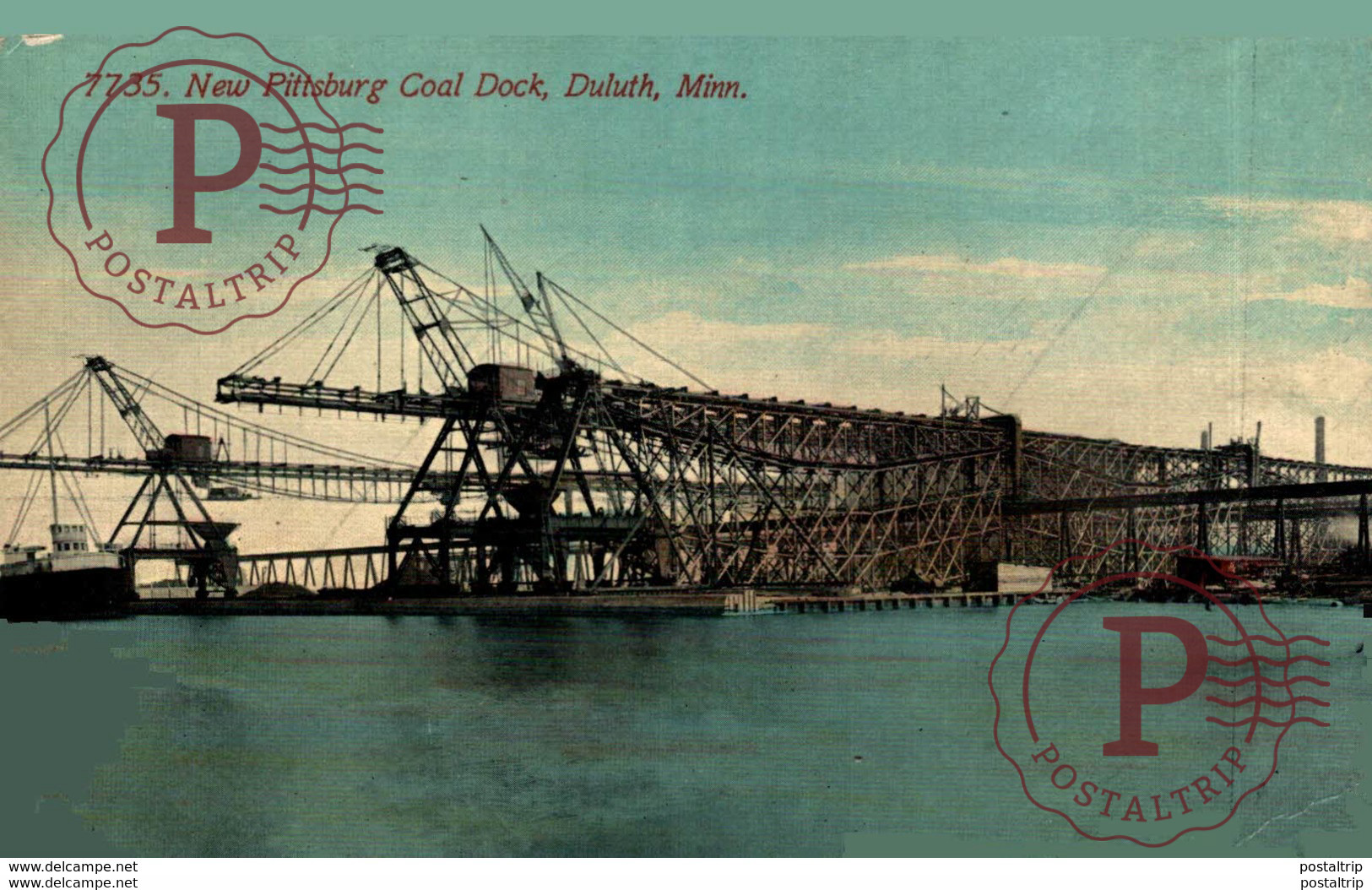 EEUU // USA. Minnesota Duluth New Pittsburg Coal Dock - Duluth