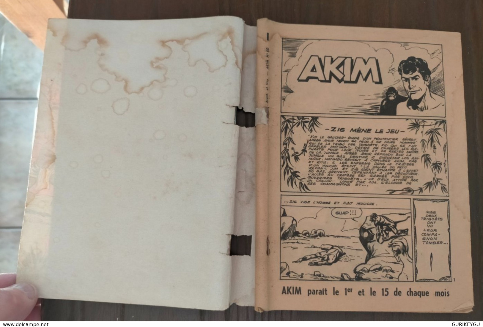 Bd AKIM N° 60 Mon Journal 1962 DIAVOLO CORSAIRE DE LA REINE - Akim