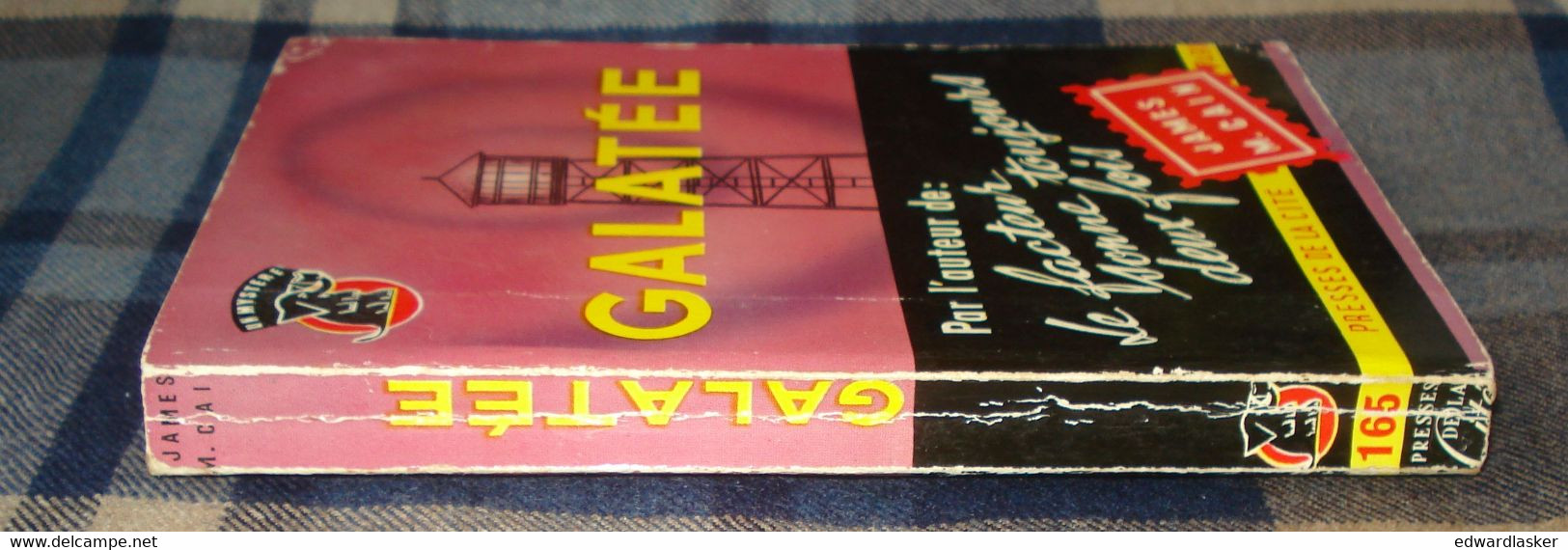 Un MYSTERE N°165 : GALATÉE /James CAIN - Avril 1954 - Presses De La Cité