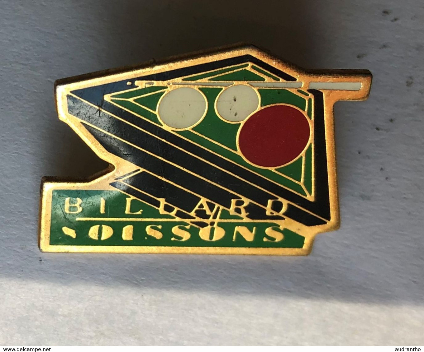 Pin's BILLARD Soissons - Billard