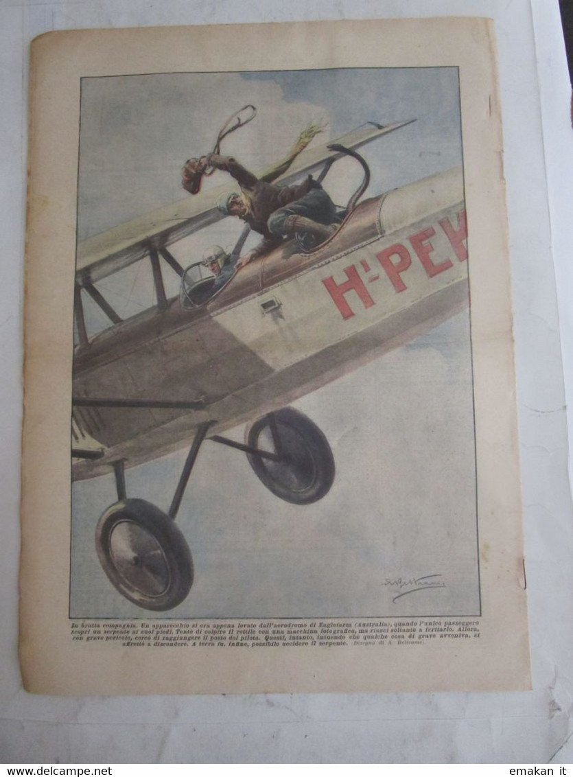 # DOMENICA DEL CORRIERE N 16 / 1929 TRAGEDIA DI CONTADINO / RADUNO ALPINI A ROMA - Erstauflagen