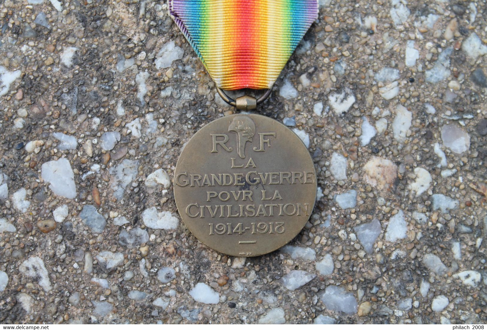 Médaille Française Commémorative De 1914 1918 - France