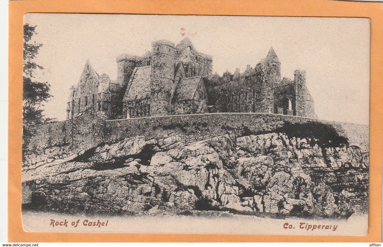 Rock Of Cashel Co Tipperary Ireland 1906 Postcard - Tipperary