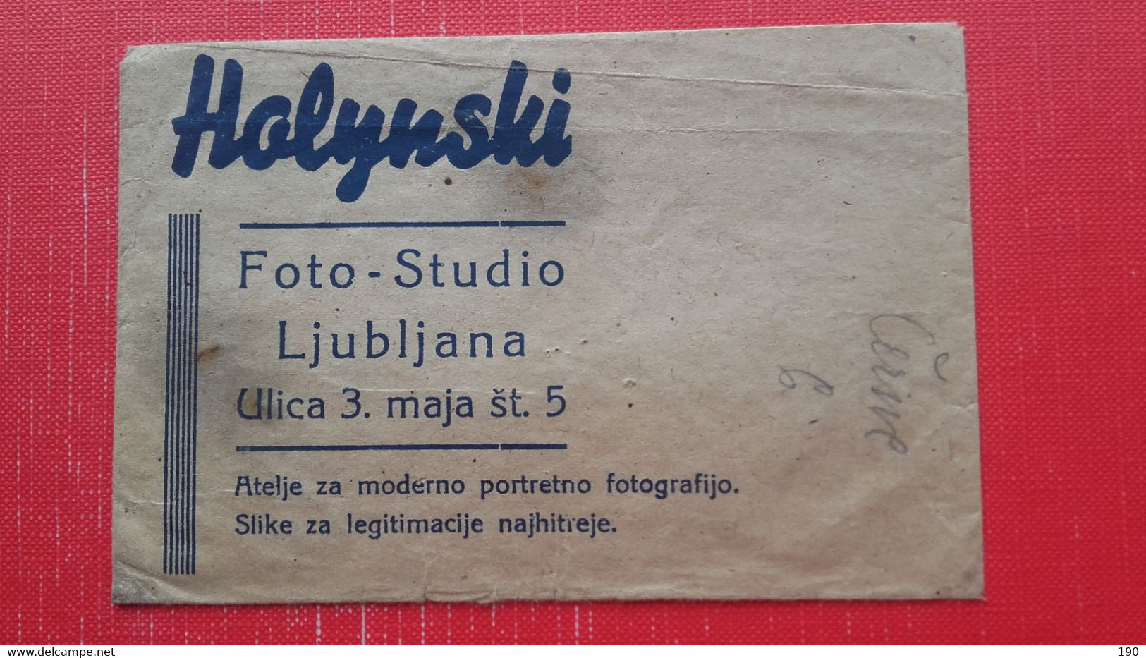 Ljubljana.Holynski.Foto-Studio.Paper Bag - Materiaal En Toebehoren