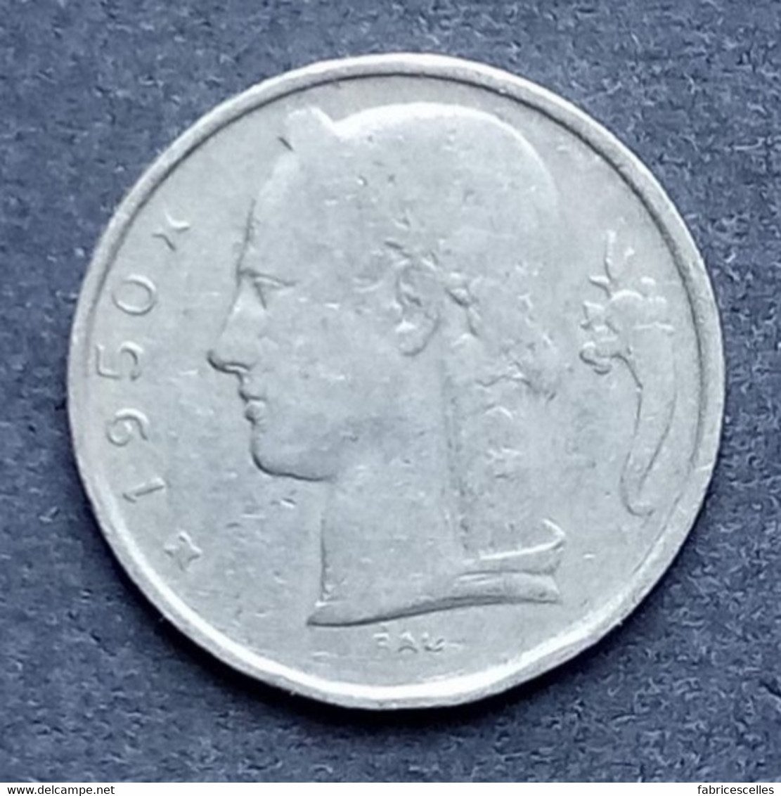 Belgique - 5 Francs 1950 "België" - 5 Franc