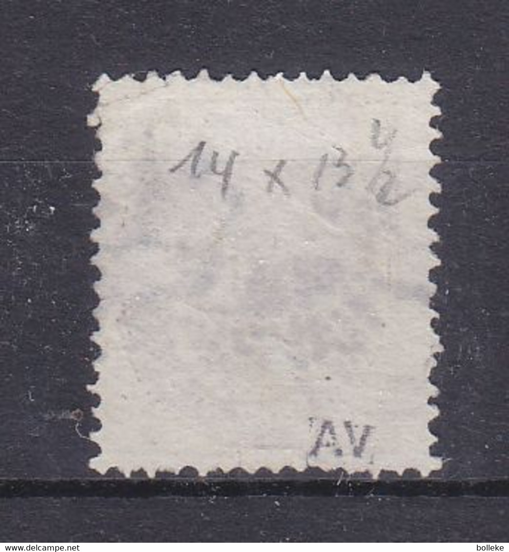 Danemark - Yvert 28 A ( B ) Oblitéré - Dent 14 X 13,5 - Valeur 270 Euros - Unused Stamps