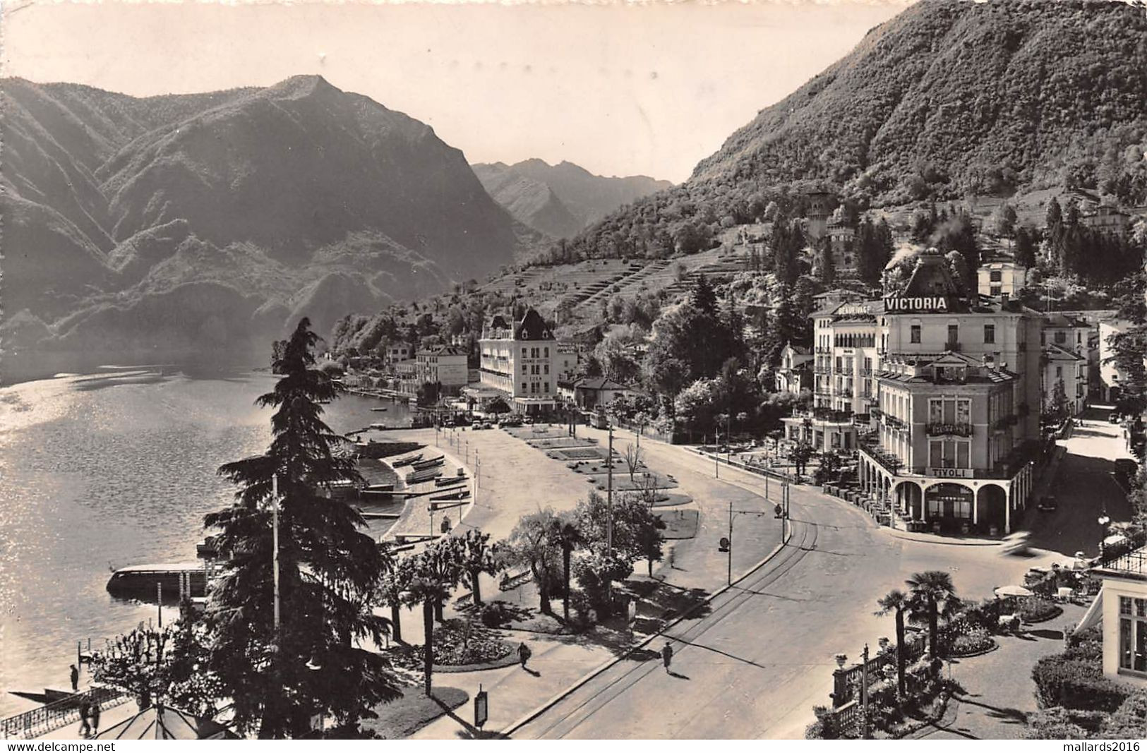 LUGANO - PARADISO ~ AN OLD REAL PHOTO POSTCARD #222415 - Paradiso