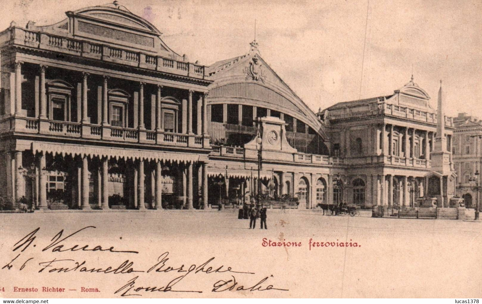 ROMA  / STAZIONE FERROVIARIA - Transports