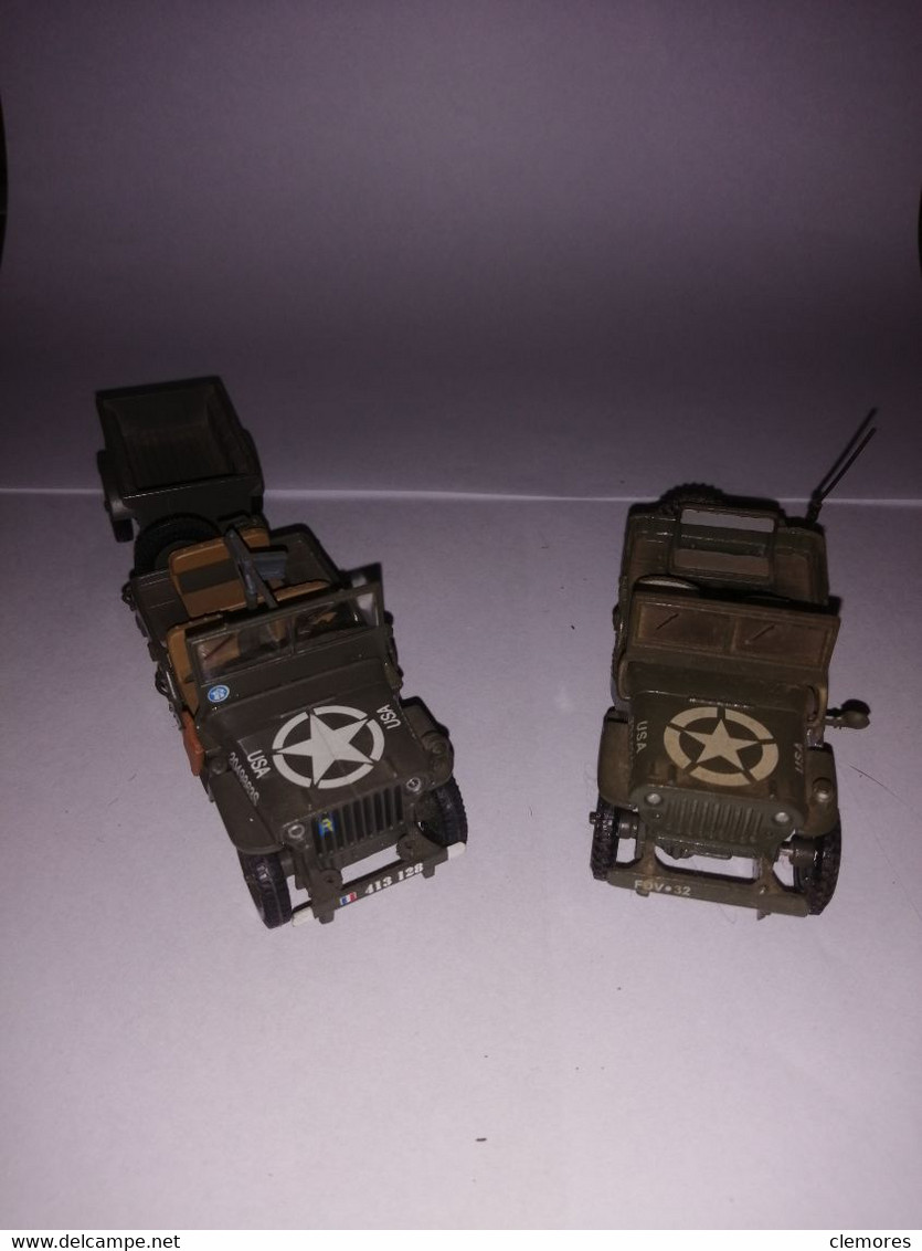 JEEPS METAL MAQUETTES 1/50em - Military Vehicles