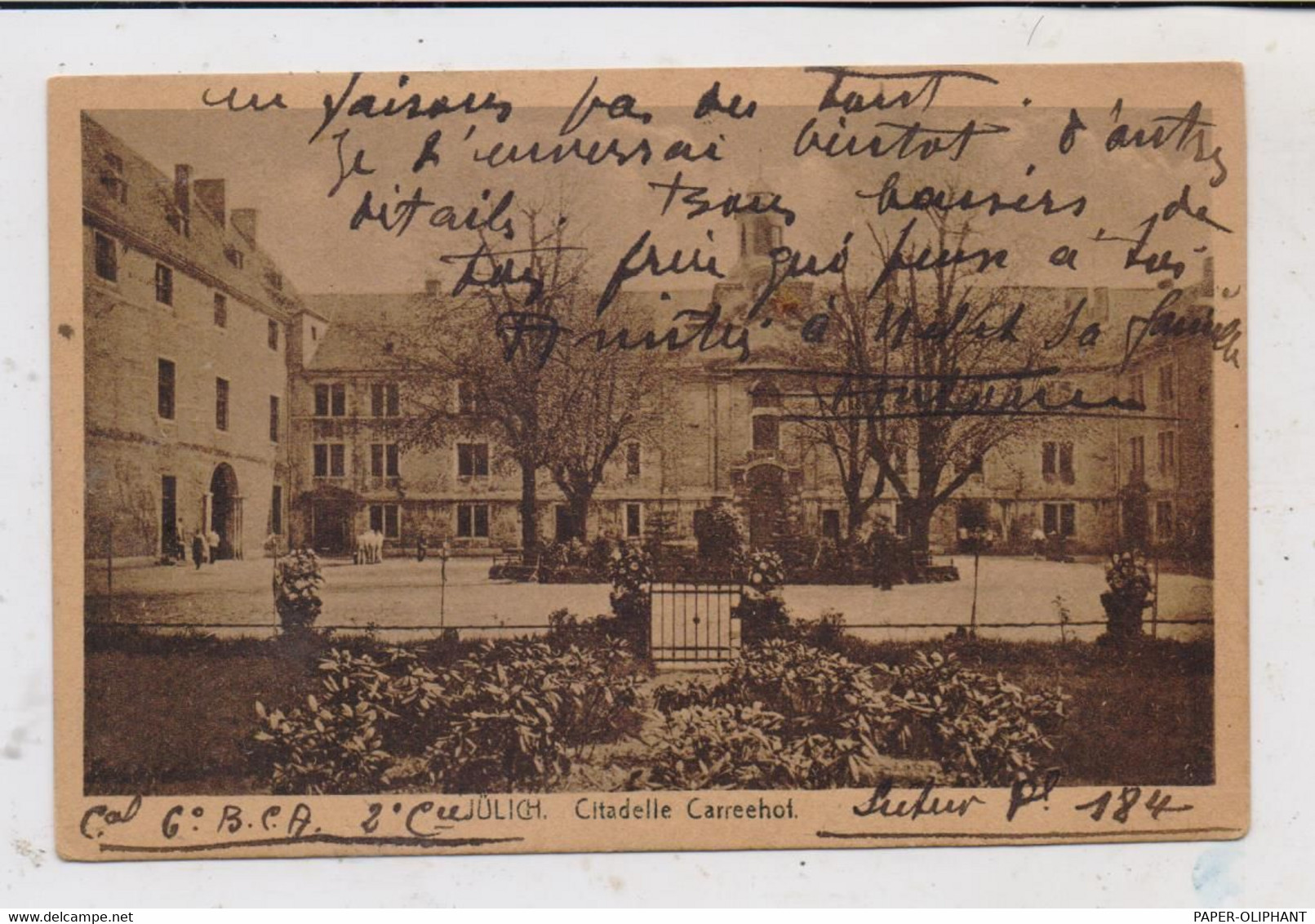 5170 JÜLICH, Citadelle, Carreehof, 1919 - Jülich