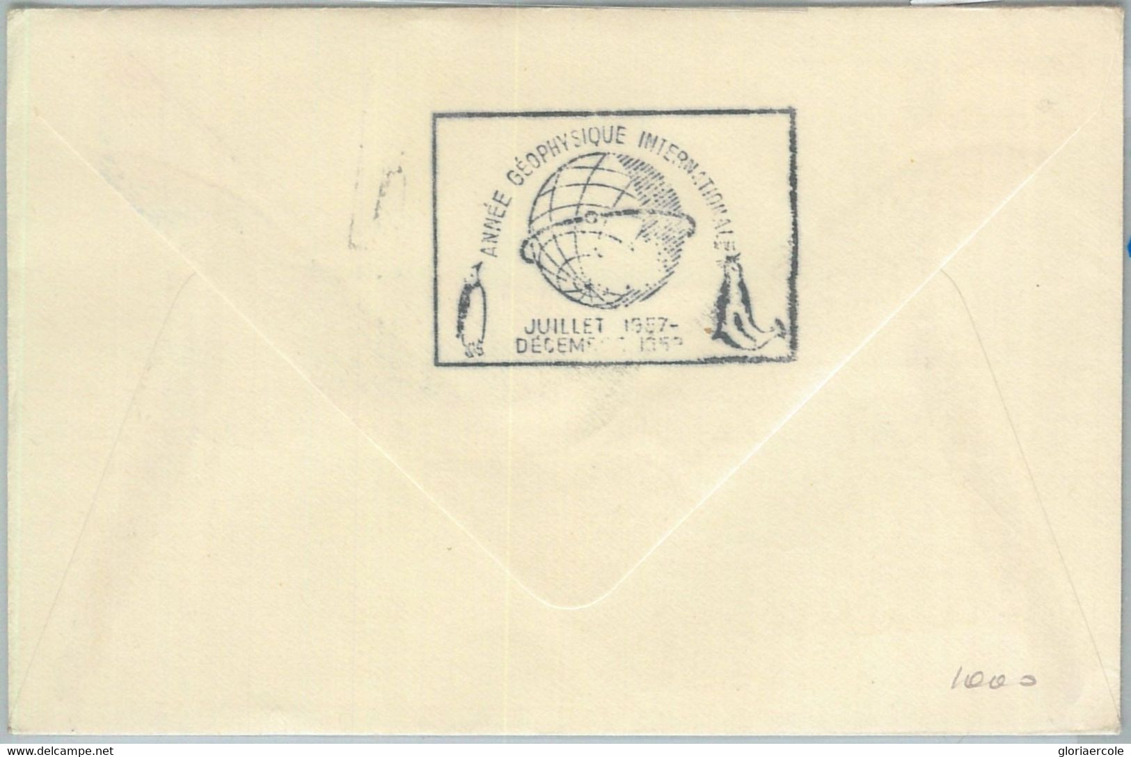 77376 - Terres Australes Et Antarctiques Françaises, TAAF -   FDC COVER  1958 - Autres & Non Classés