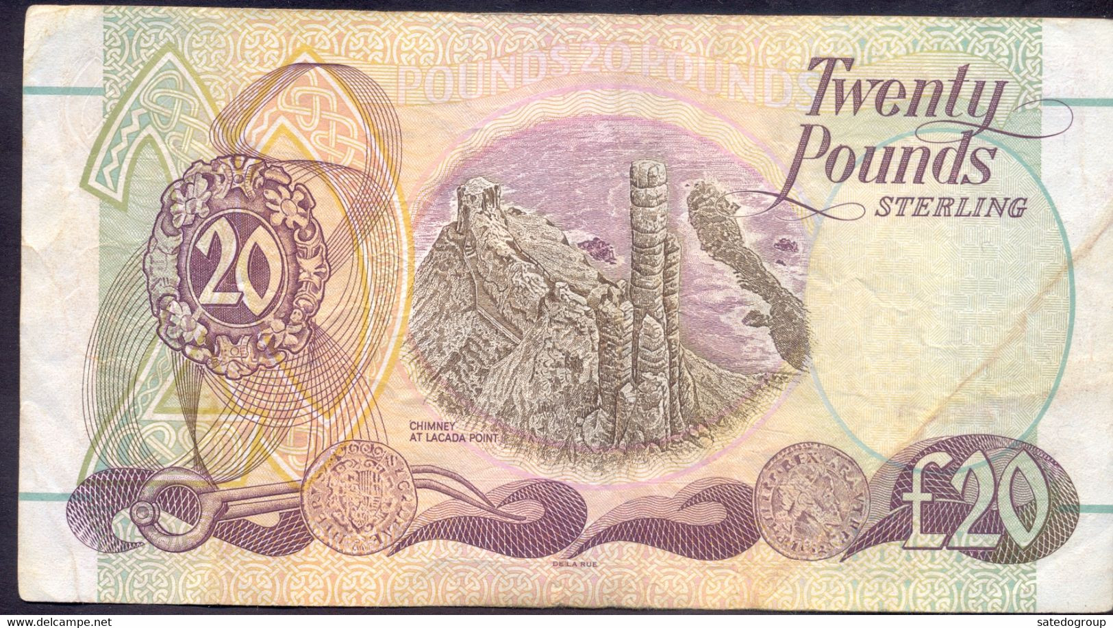 UK Northern Ireland 20 Pounds 1998 VF # P- 137a < First Trust Bank > - 20 Pounds