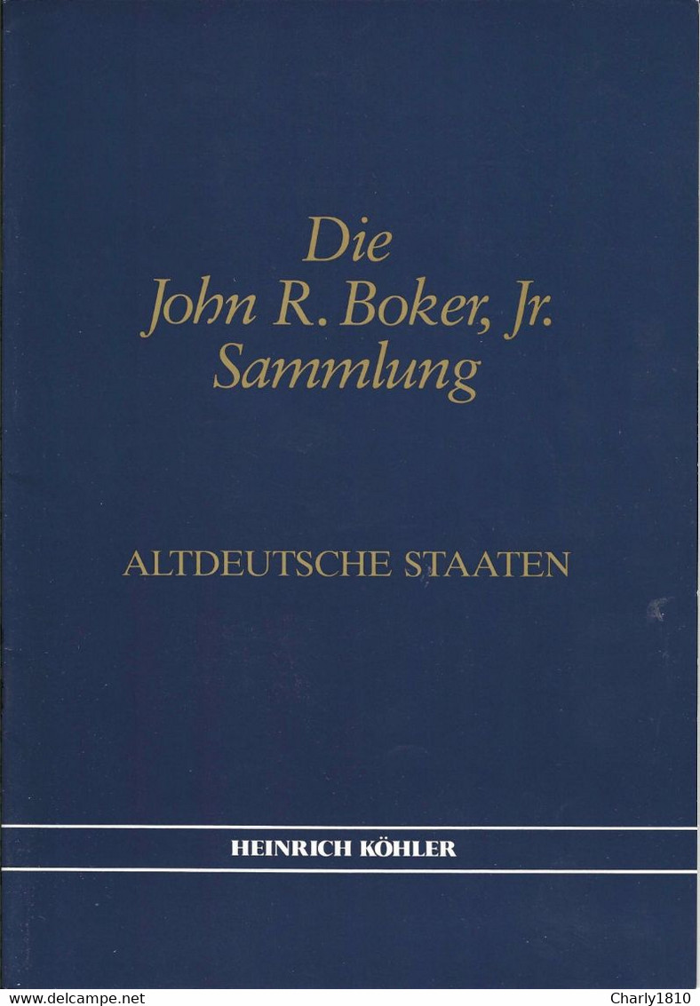 John R. Boker Jr. - HANNOVER Band 1 bis 7 und eine Beilage mit Belegen Altdeutschlands