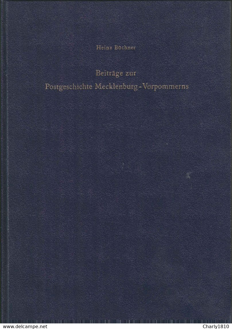 Beiträge Zur Postgeschichte Mecklenburg-Vorpommern - Philatelie Und Postgeschichte