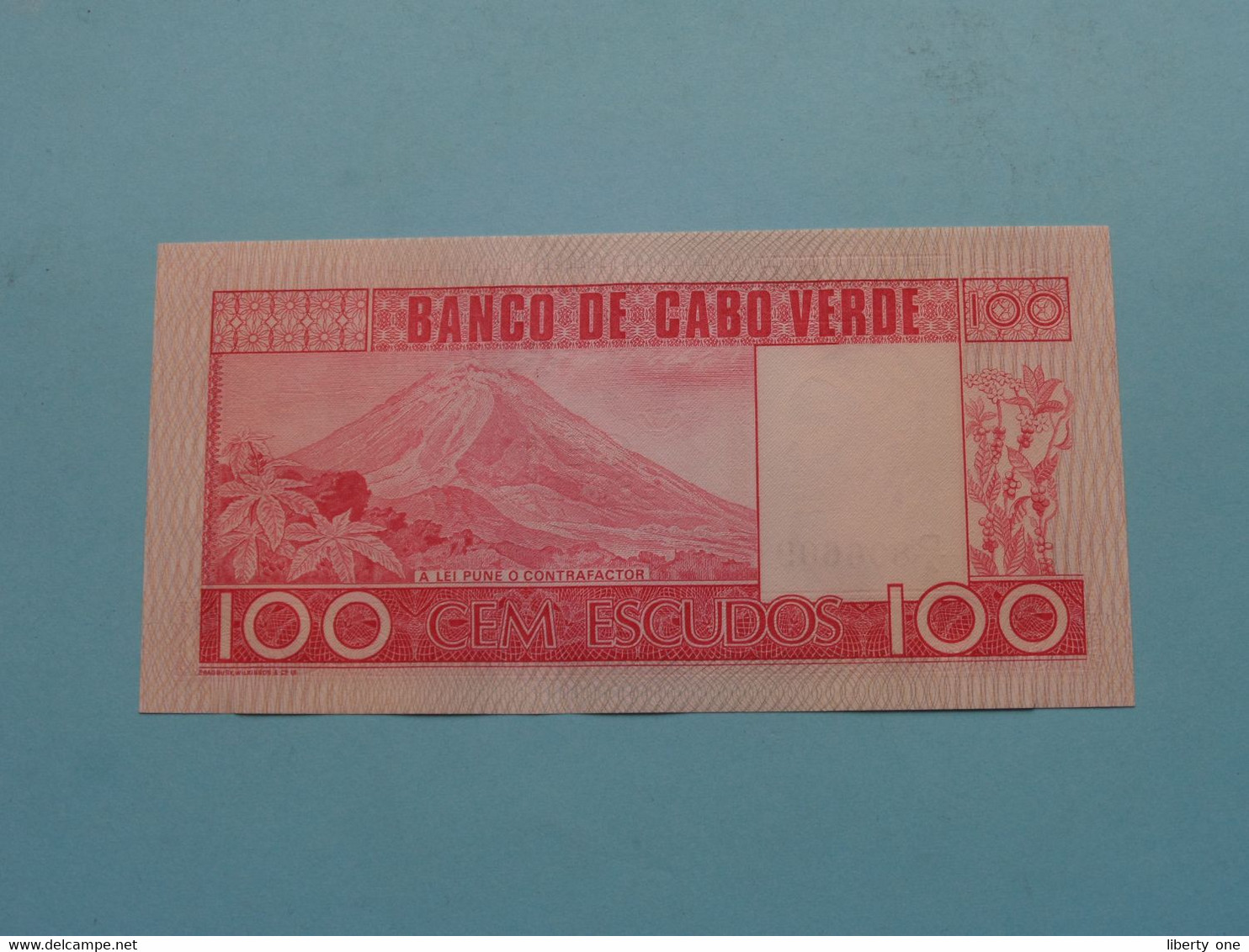 100 - Cem Escudos - 1977 ( D4 806609 ) Banco De CABO VERDE ( Voir / See > Scans ) UNC ! - Cape Verde