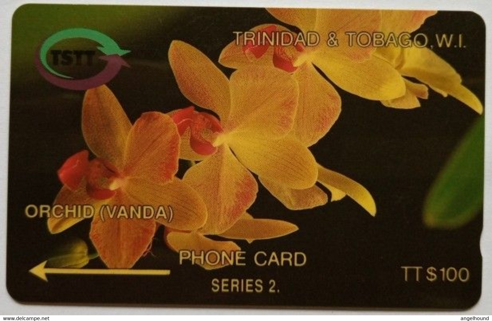 Trinidad And Tobago 14CTTD TT$100 " Orchid Varida " - Trinidad En Tobago