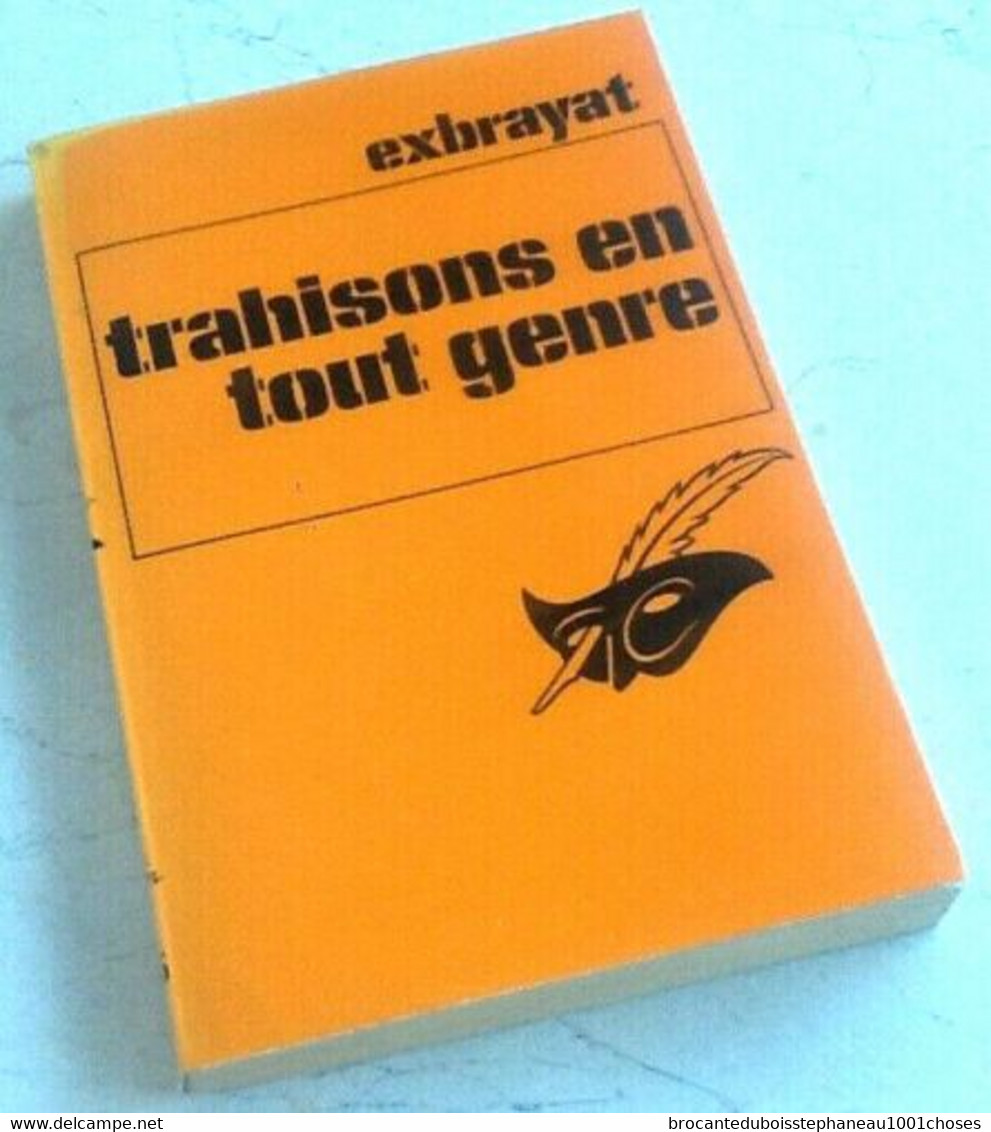 Exbrayat Trahisons En Tout Genre (1979) N° 1566 185 Pages Le Masque - Champs-Elysées