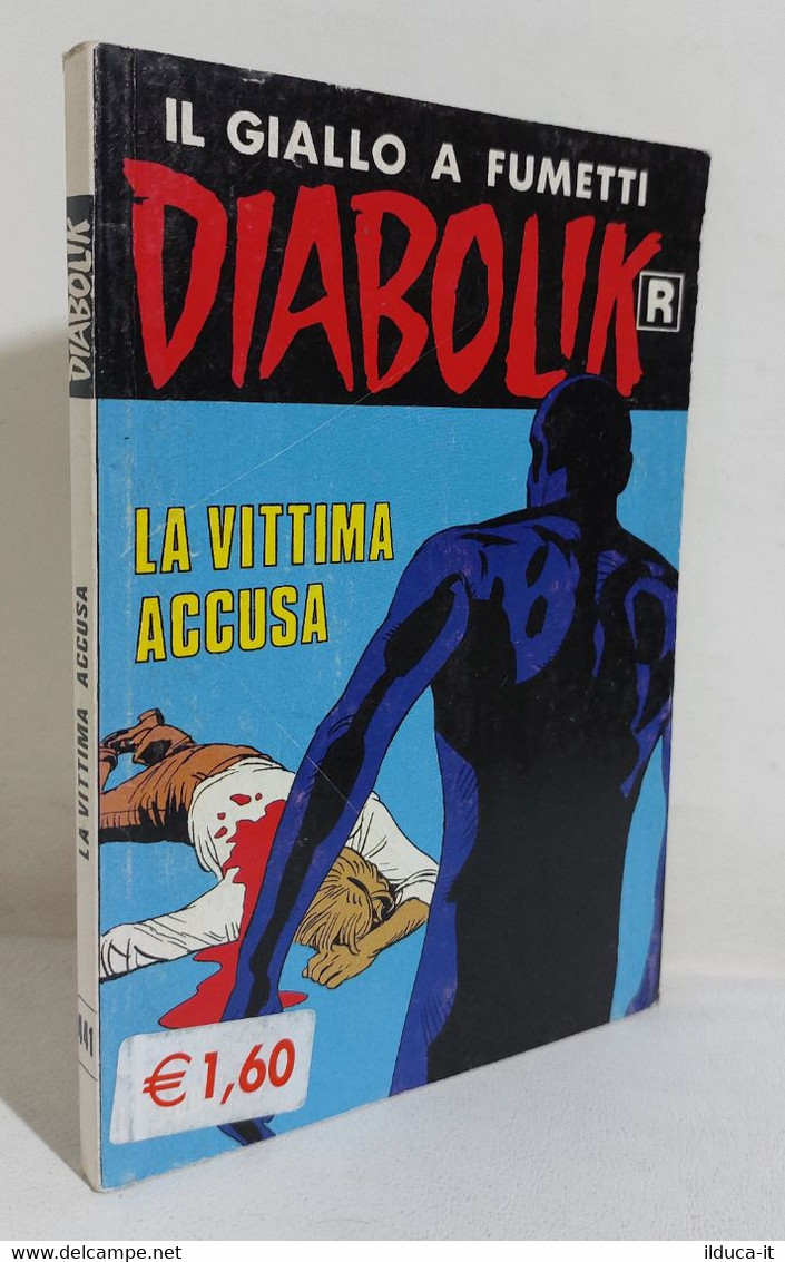 I107120 DIABOLIK R Ristampa 1998 N. 441 - La Vittima Accusa - Diabolik