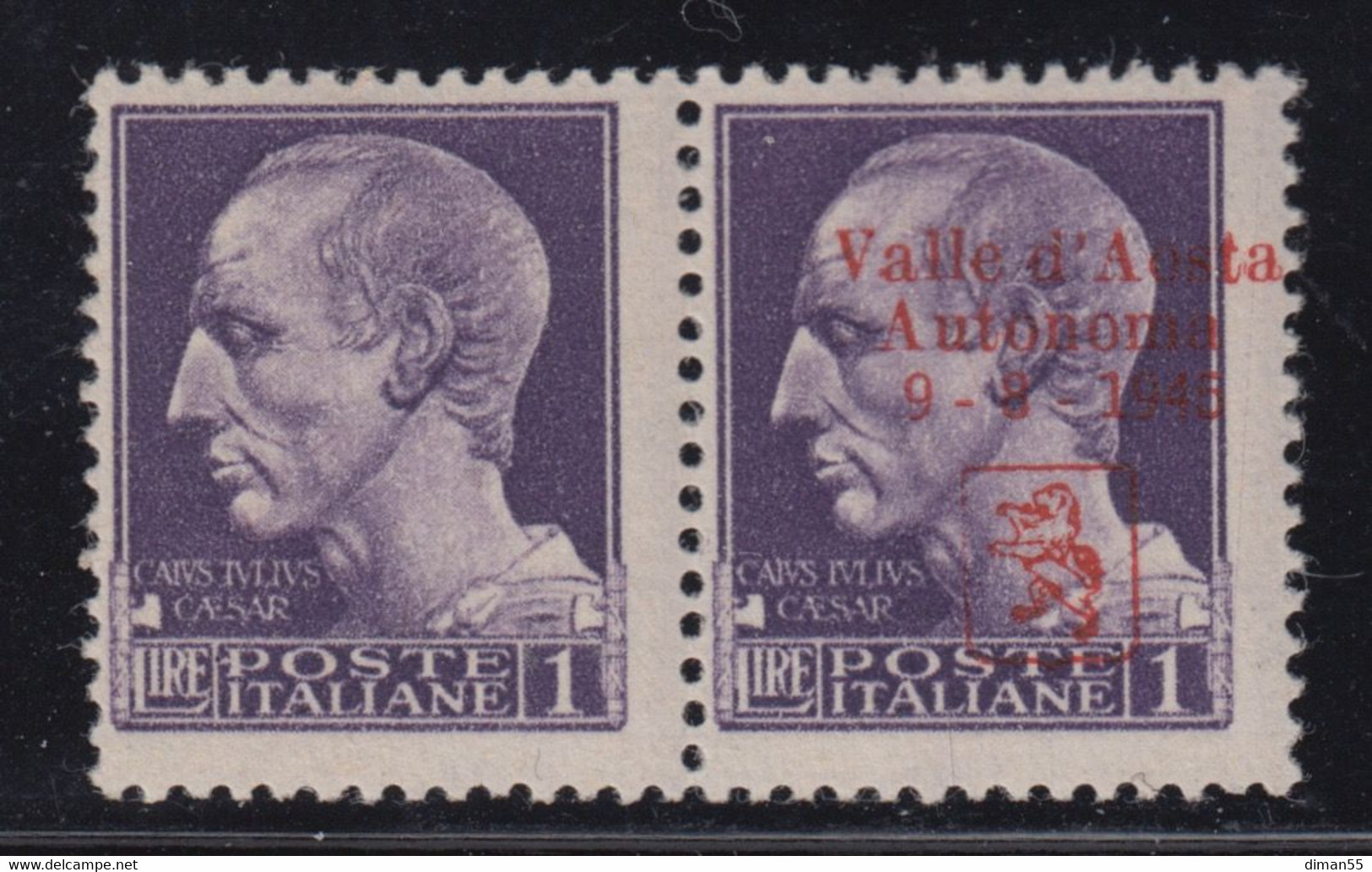 Italy CLN National Liberation (PARTIZAN) Valle D'Aosta - Signed Raybaudi - MNH** - Comité De Libération Nationale (CLN)