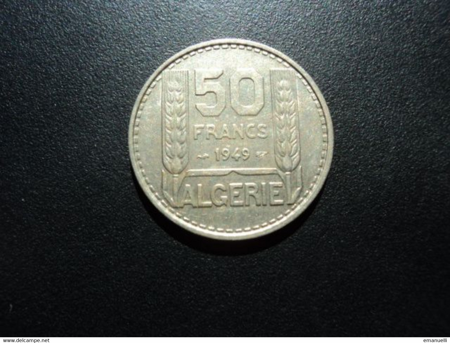 ALGÉRIE : 50 FRANCS   1949    G.52 / KM 92     SUP+