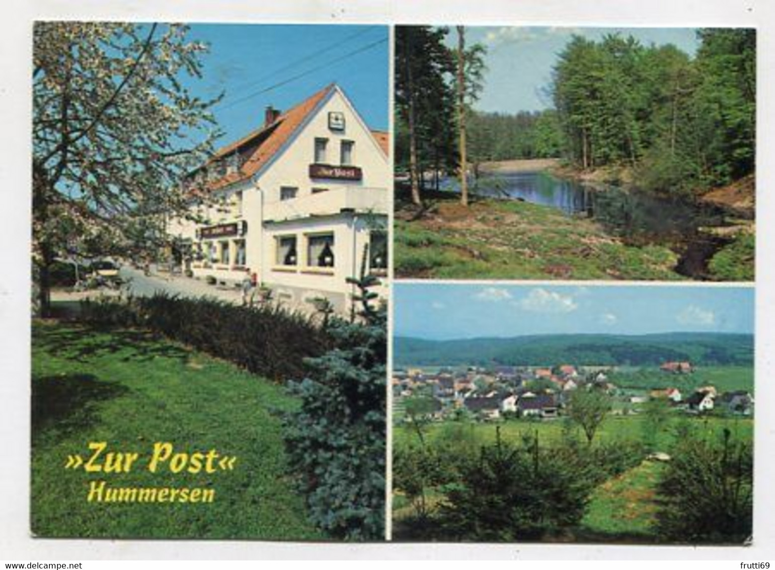 AK 066059 GERMANY - Hummersen - Hotel-Restaurant Zur Post - Luedge