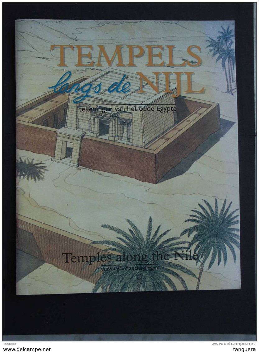 Tempels Langs De Nijl Temples Along The Nile Tekeningen Oude Egypte Drawings Rijksmuseum Van Oudheden Leiden - Afrika