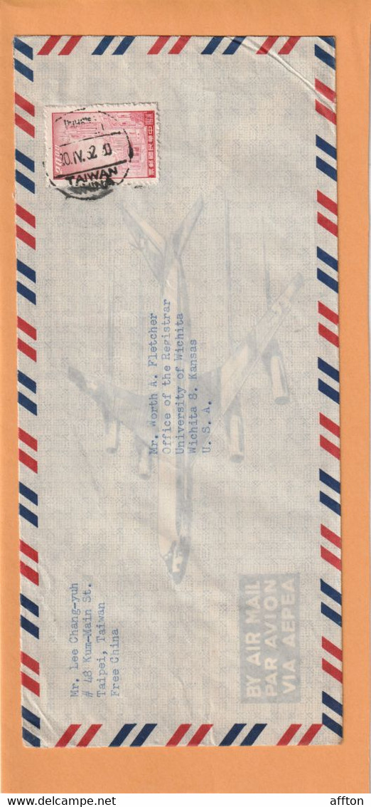 Taiwan ROC China Old Cover Mailed - Covers & Documents