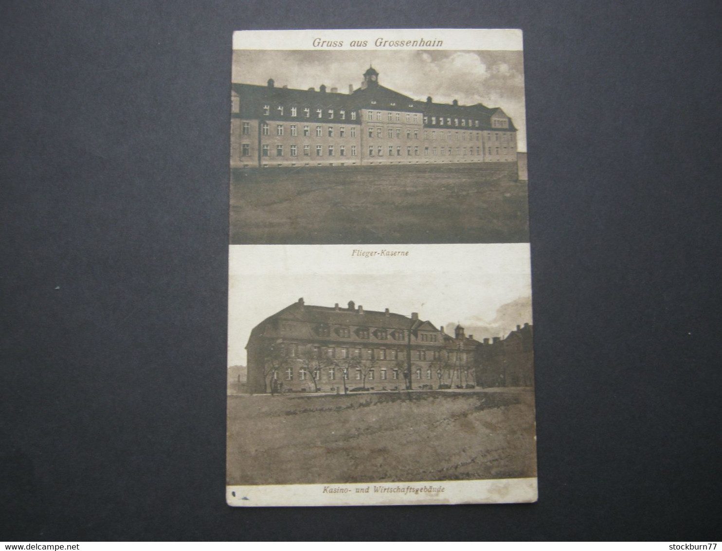 GROSSENHAIN , Kaserne , Seltene Karte Um 1917 - Grossenhain