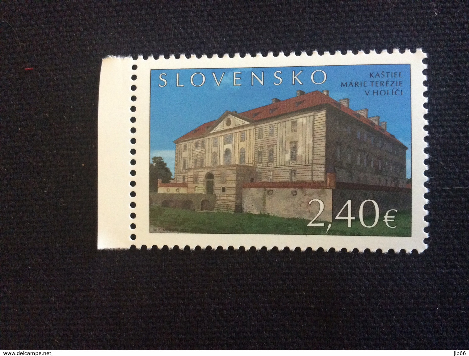 2022 Pofis 767 ** Le Manoir De L’Impératrice Marie Thérèse De Habsbourg à Holič - Unused Stamps