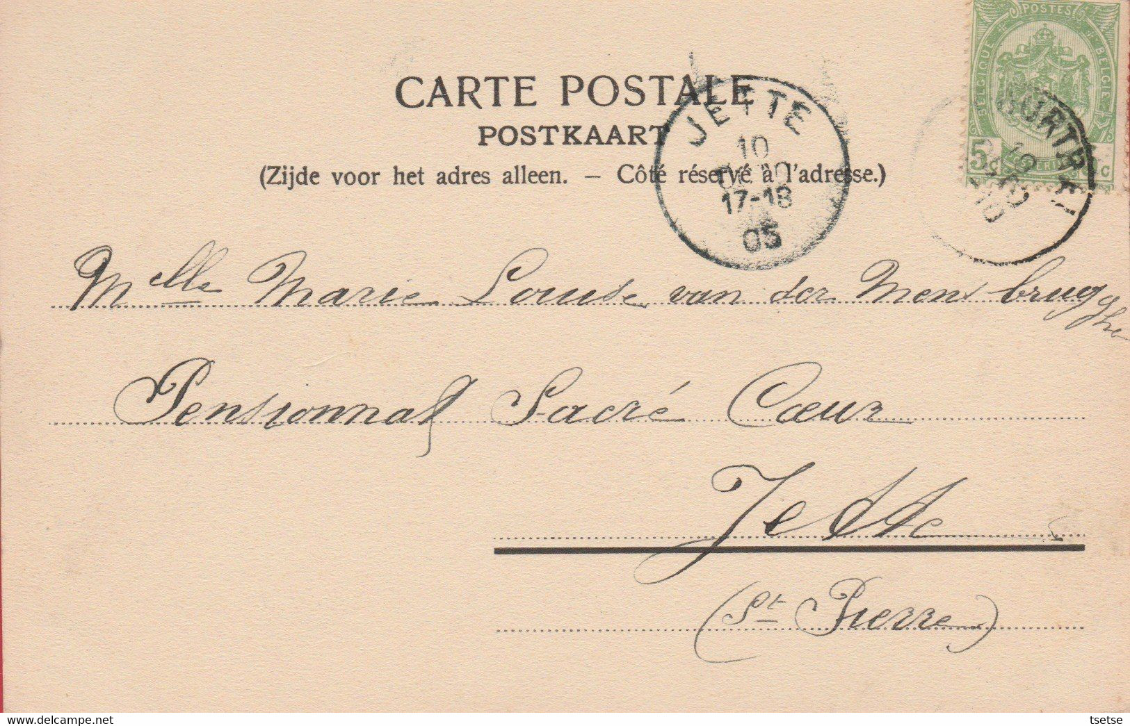 Presles - Le Château - Serie Nels - 1905 ( Voir Verso ) - Aiseau-Presles