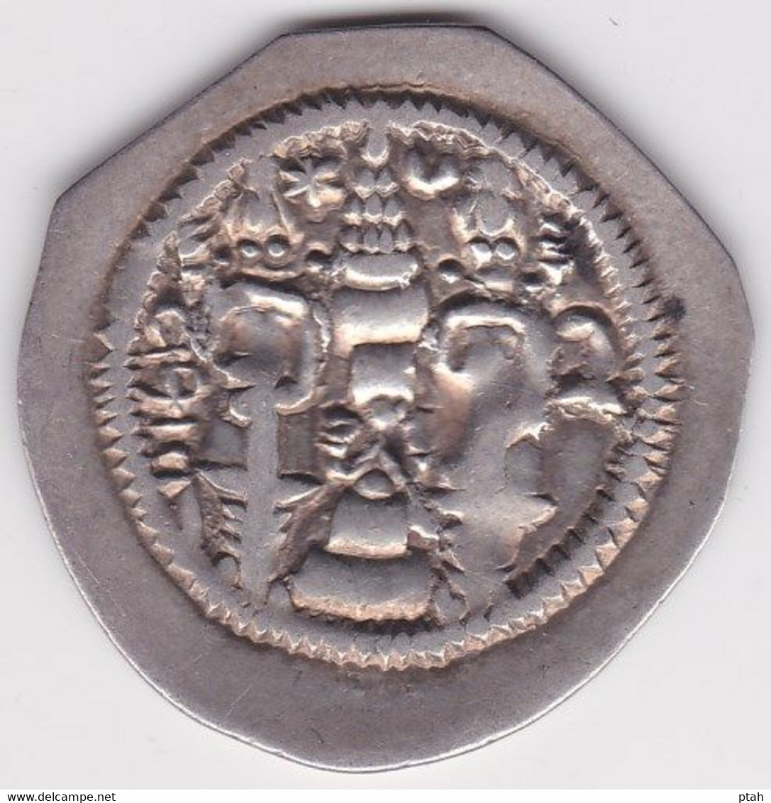 SASSANIAN, Hormizd IV, Drachm Year 8 - Oosterse Kunst