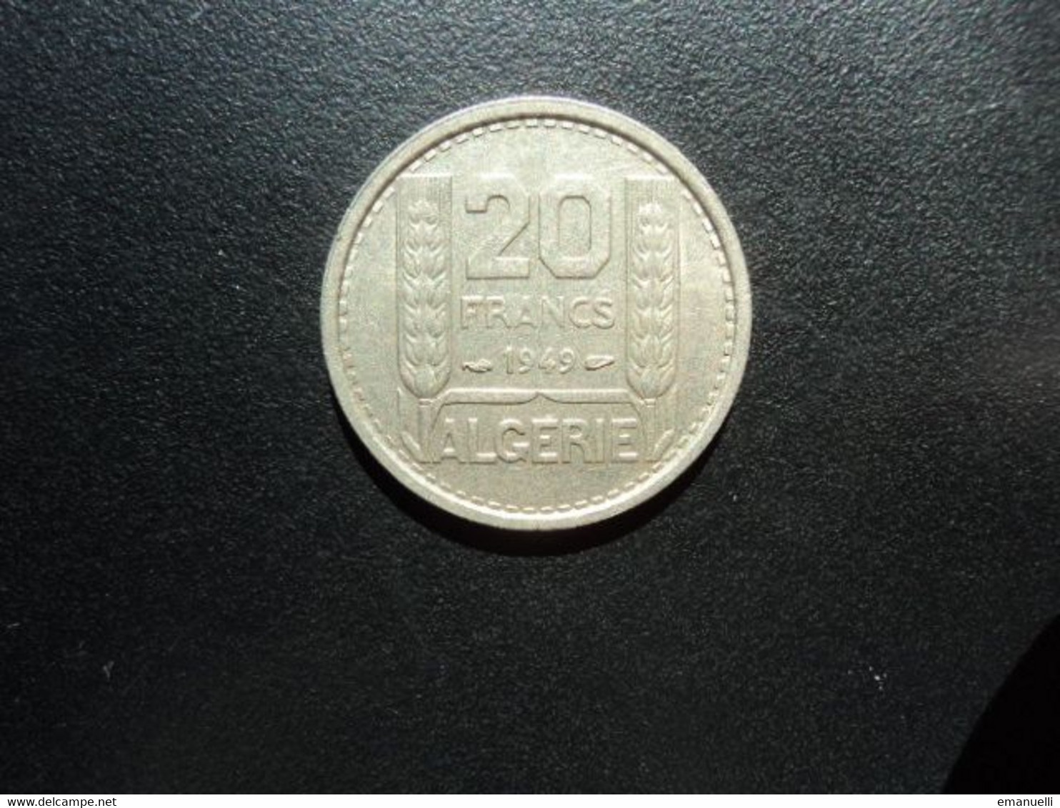 ALGÉRIE : 20 FRANCS   1949  G.48 / KM 91     SUP+ * - Argelia