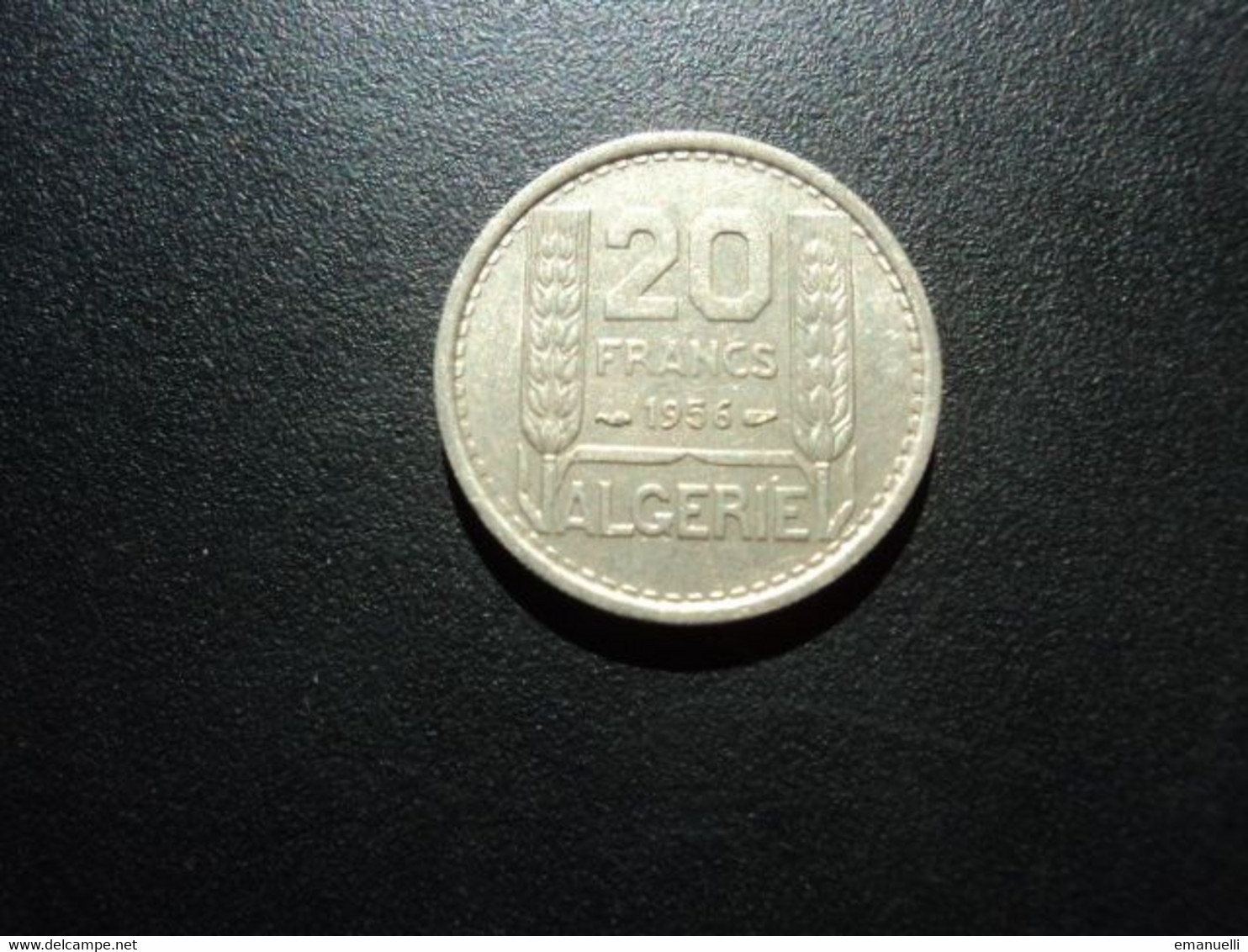 ALGÉRIE : 20 FRANCS   1956  G.49 / KM 91     SUP+/SPL  *