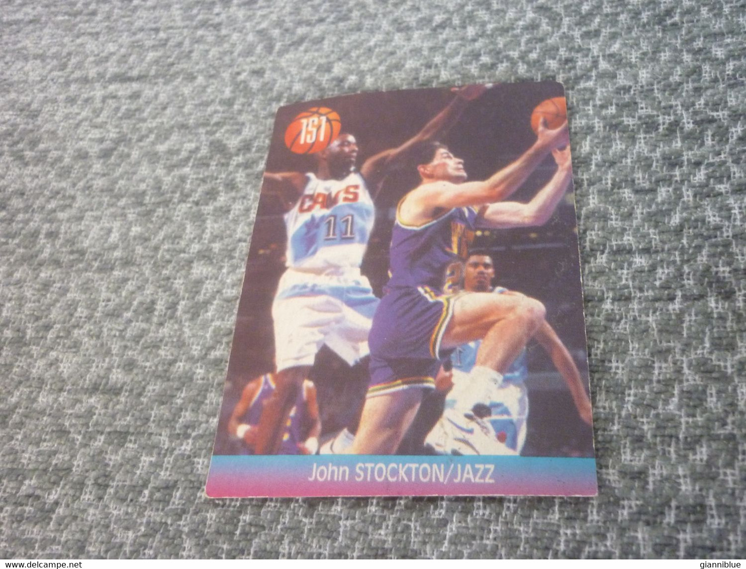 John Stockton Utah Jazz American USA NBA Basketball Rare Greek Edition Card - 1990-1999