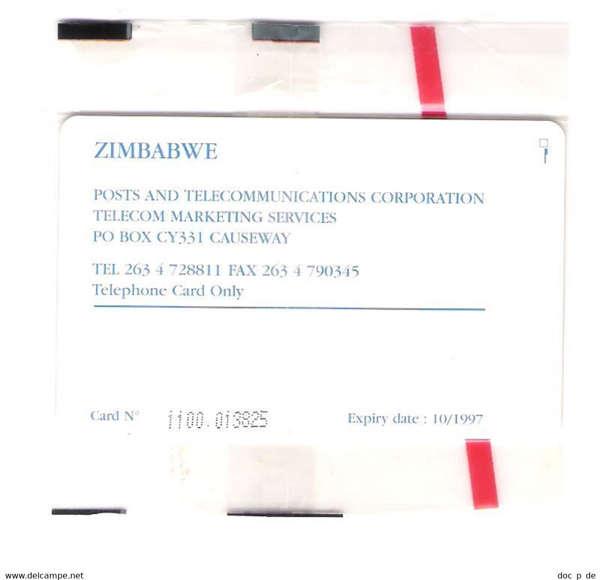 Simbabwe - Zimbabwe - Waterfall $100 - MINT In Blister - RAR !!! - Zimbabwe