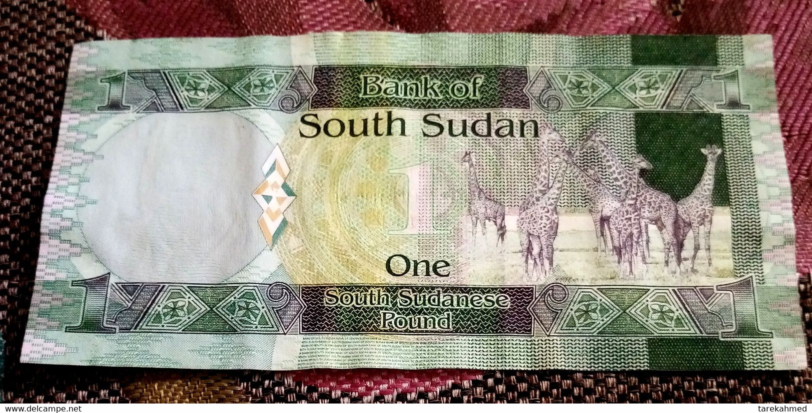 South SUDAN 2011 , 1 Pound . Perfedt - Zuid-Soedan