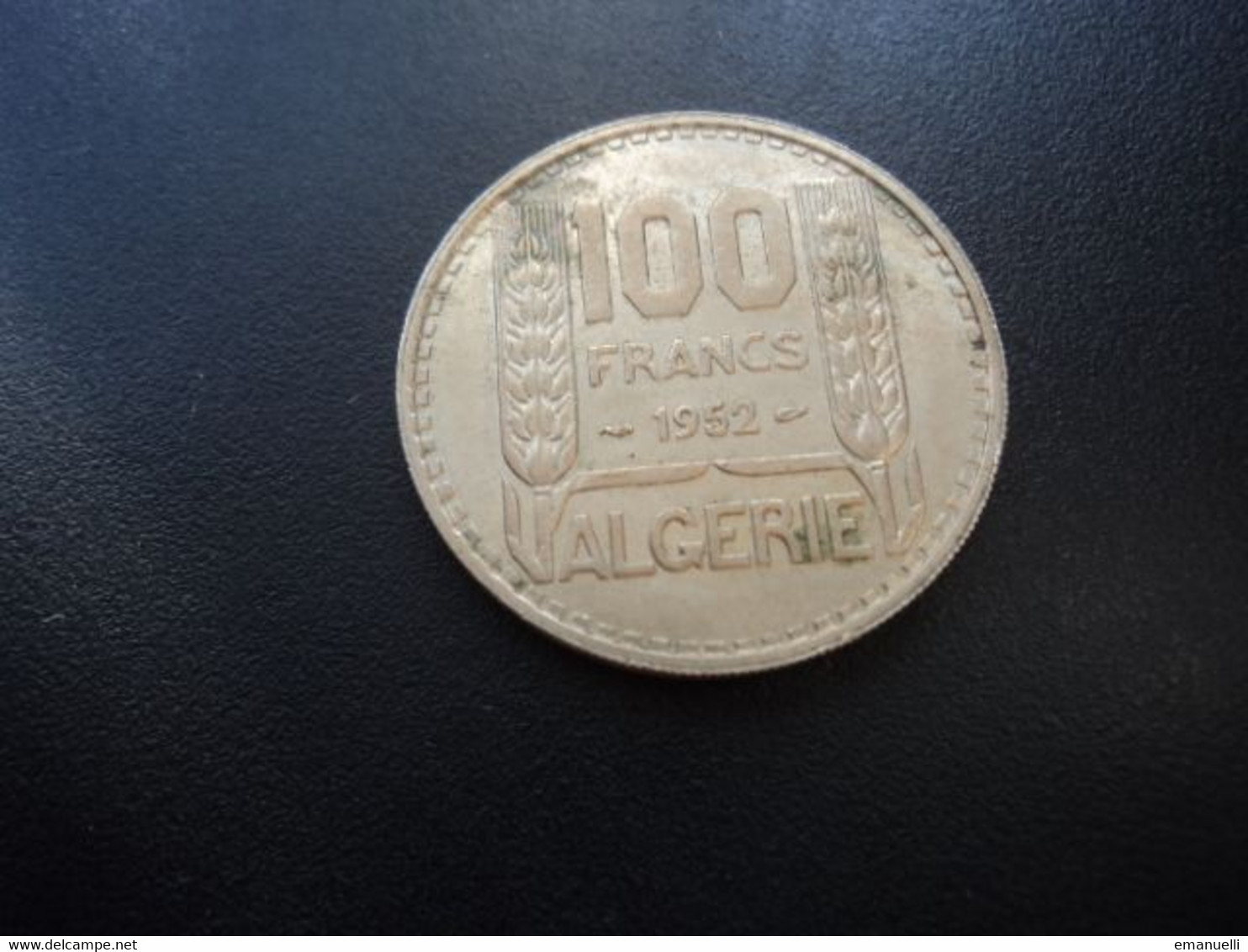 ALGÉRIE : 100 FRANCS   1952    G.56 / KM 33    SUP+ *