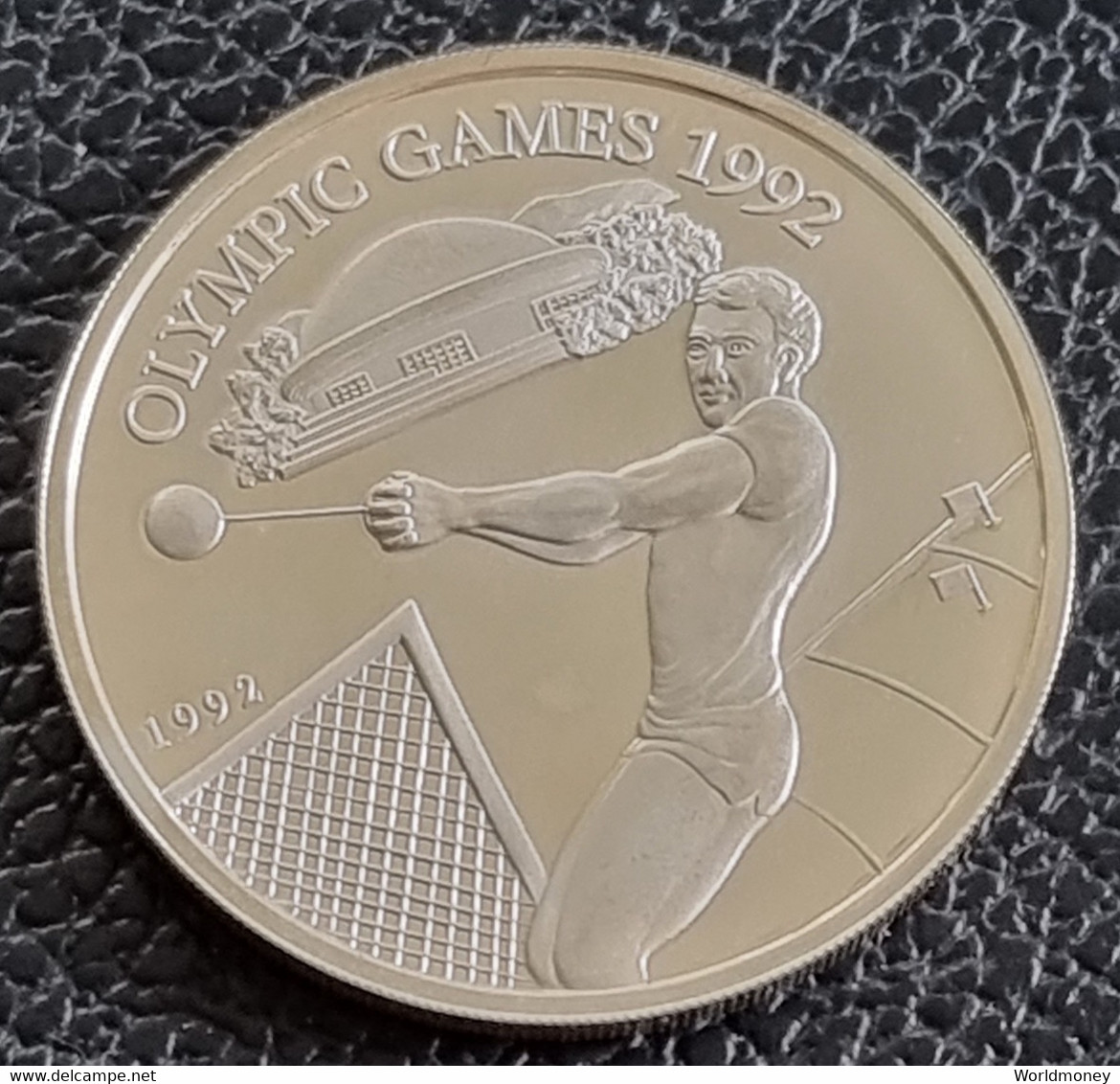 Samoa 10 Tala 1992 (PROOF) "Summer Olympics In Barcelona" (Silver) - Samoa