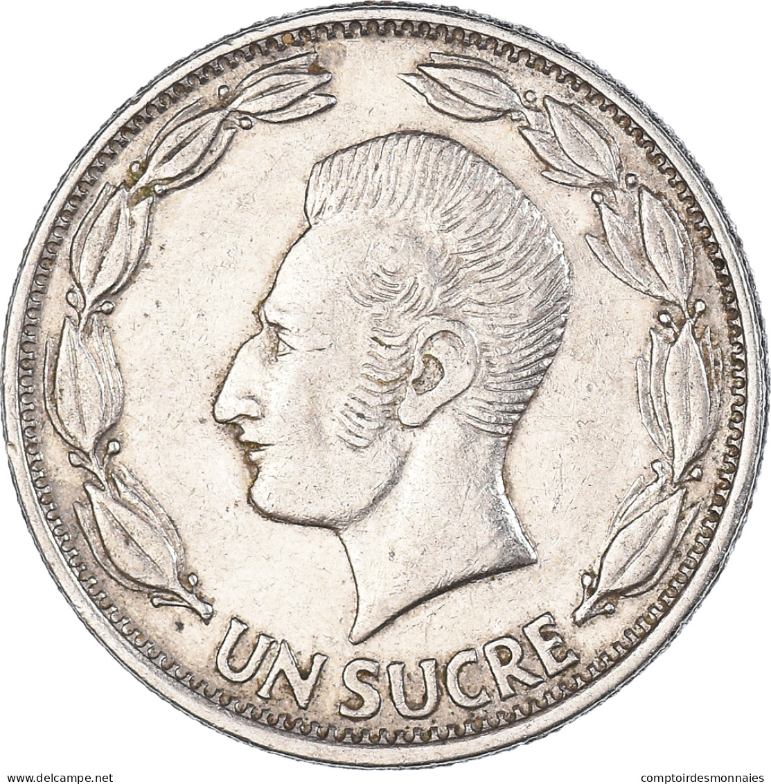 Monnaie, Équateur, Sucre, Un, 1970 - Ecuador