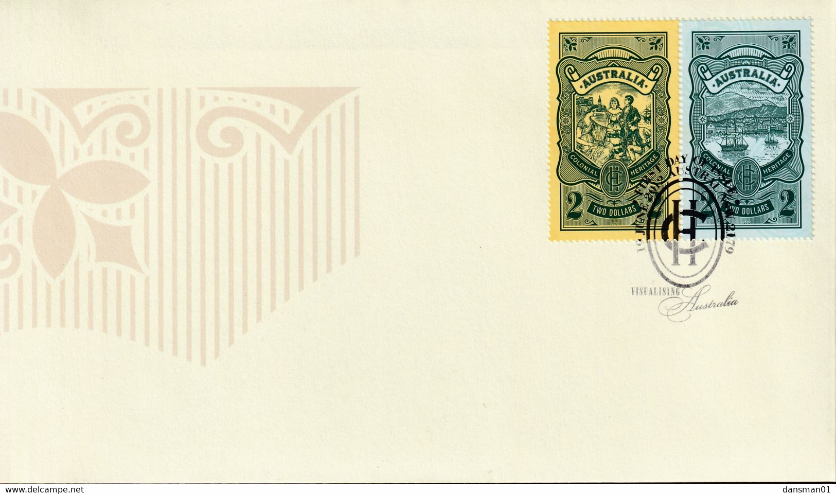 Australia 2012 "Colonial Heritage" Sc 3560a FDC - Lettres & Documents