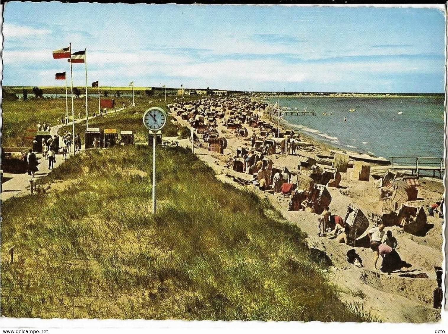 Ostseebad HEILIGENHAFEN. Strandleben Ed. Photo-Loose, Cpsm GF - Heiligenhafen