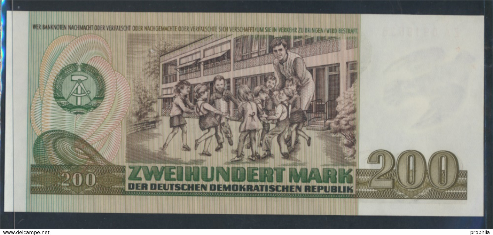 DDR Rosenbg: 364b, Computersatz, Austauschnote, Nicht Ausgegeben Bankfrisch 1985 200 Mark (9810858 - 200 Mark