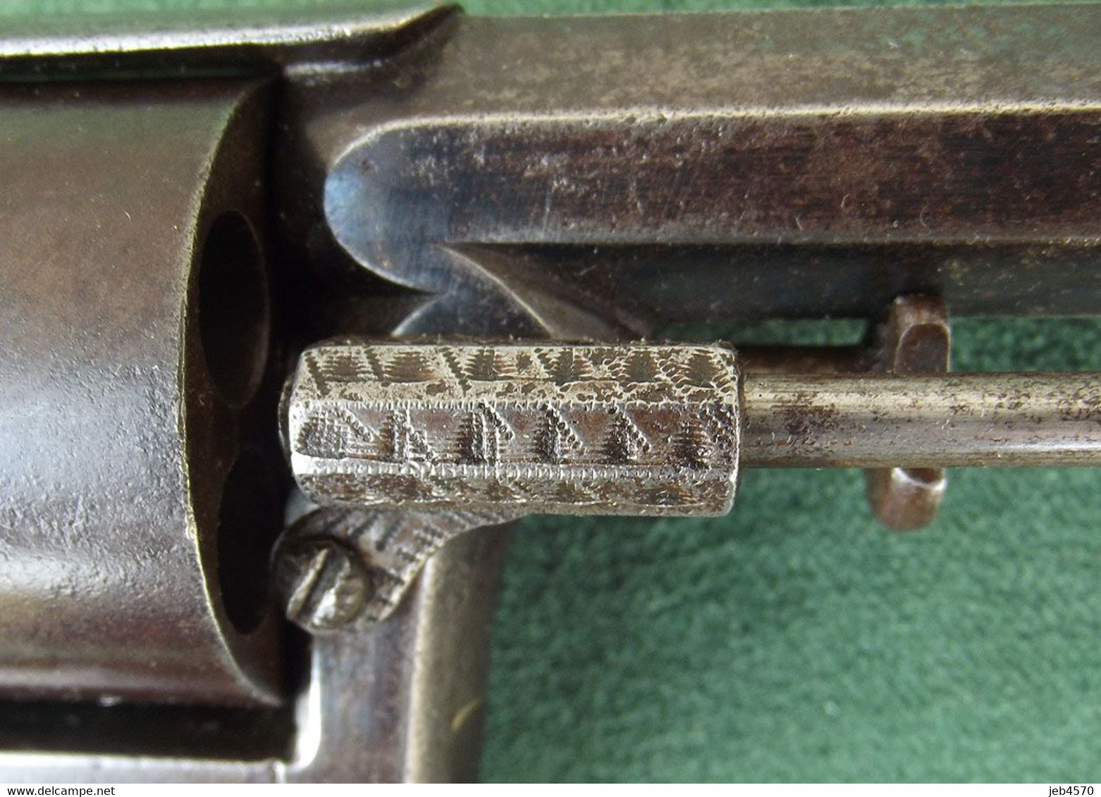 Beau Revolver Pour Officier Revolver Brevet J. Schilling A Shul Calibre 380 CF (brevet De 1867) - Armes Neutralisées