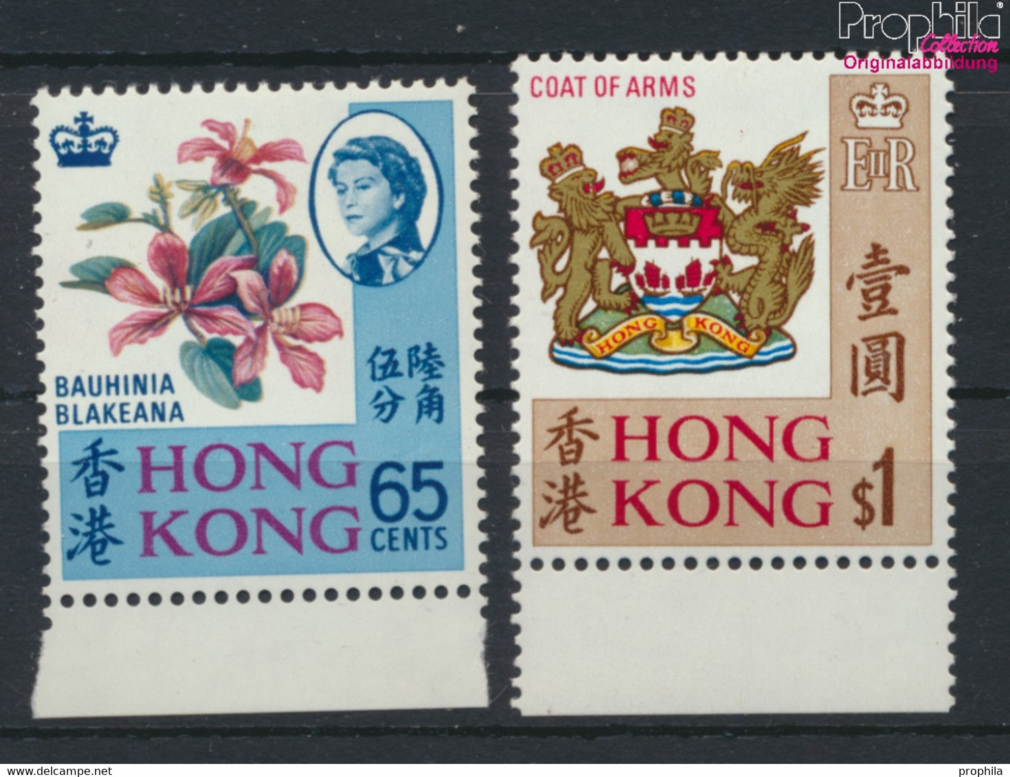 Hongkong 238x Y-239x Y (kompl.Ausg.) Postfrisch 1968 Landesmotive (9788848 - Ungebraucht