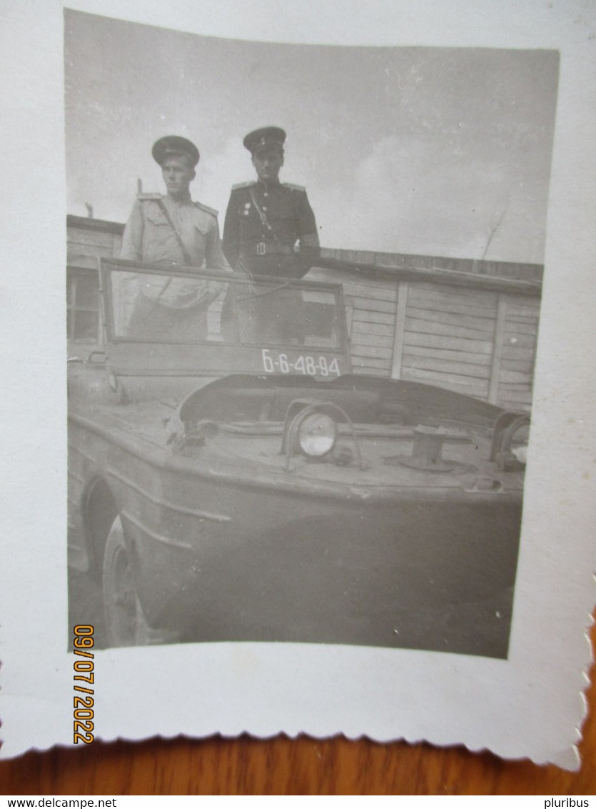 USA FORD GPA SEEP MILITARY AMPHIBIOUS CAR AUTOMOBILE IN RUSSIA USSR , REAL PHOTO ,0 - Fahrzeuge