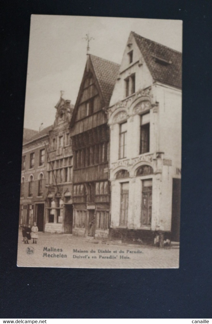 S-L 280 /  Brabant Flamand,  Mechelen / Malines - Maison Du Diable Et Paradis / - Machelen