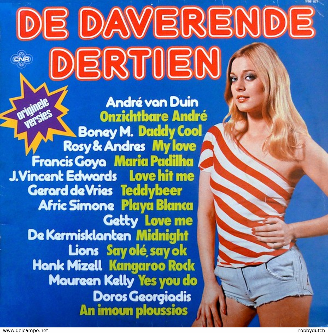 * LP * DE DAVERENDE DERTIEN - VARIOUS (Holland 1976) - Compilations