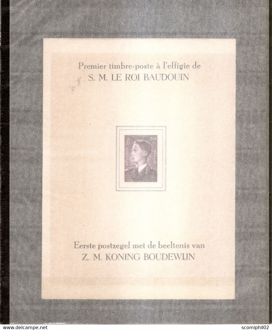 Belgique - UPU + Roi Baudouin ( LX 13 -Cote COB : 345 Euros ) - Deluxe Sheetlets [LX]