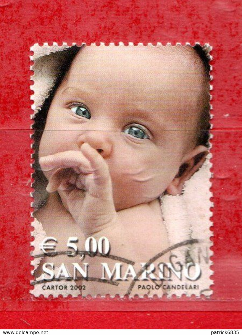San Marino ° 2002 -  I COLORI Della VITA. Unif. 1848. - Oblitérés